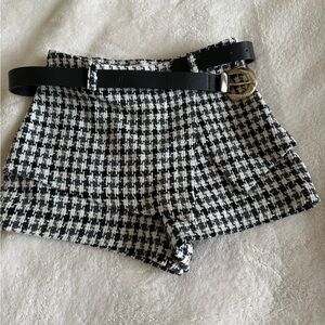 Zara Skort with Black Belt